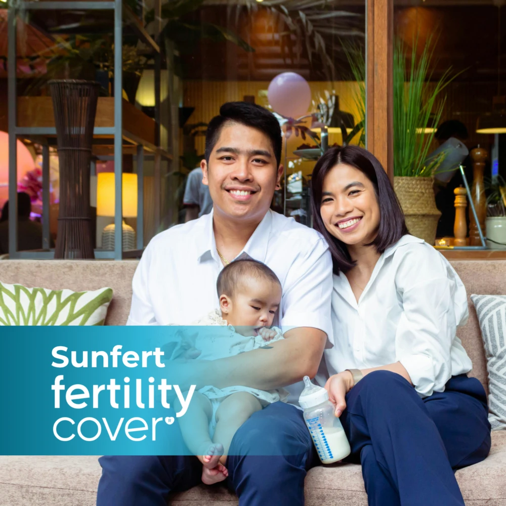 Sunfert Fertility Cover® IVF package in Malaysia offering up to 3 IVF cycles with 70% refund assurance and financial peace of mind if pregnancy is not achieved