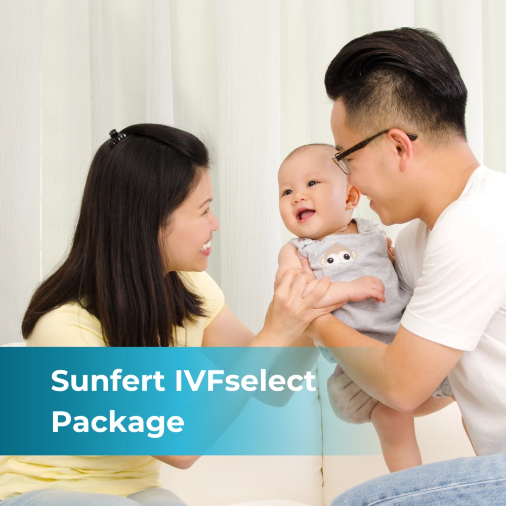 Sunfert IVFselect IVF package in Malaysia integrating time-lapse embryo imaging technology with your IVF treatment for precise embryo selection and improved IVF success rate for you